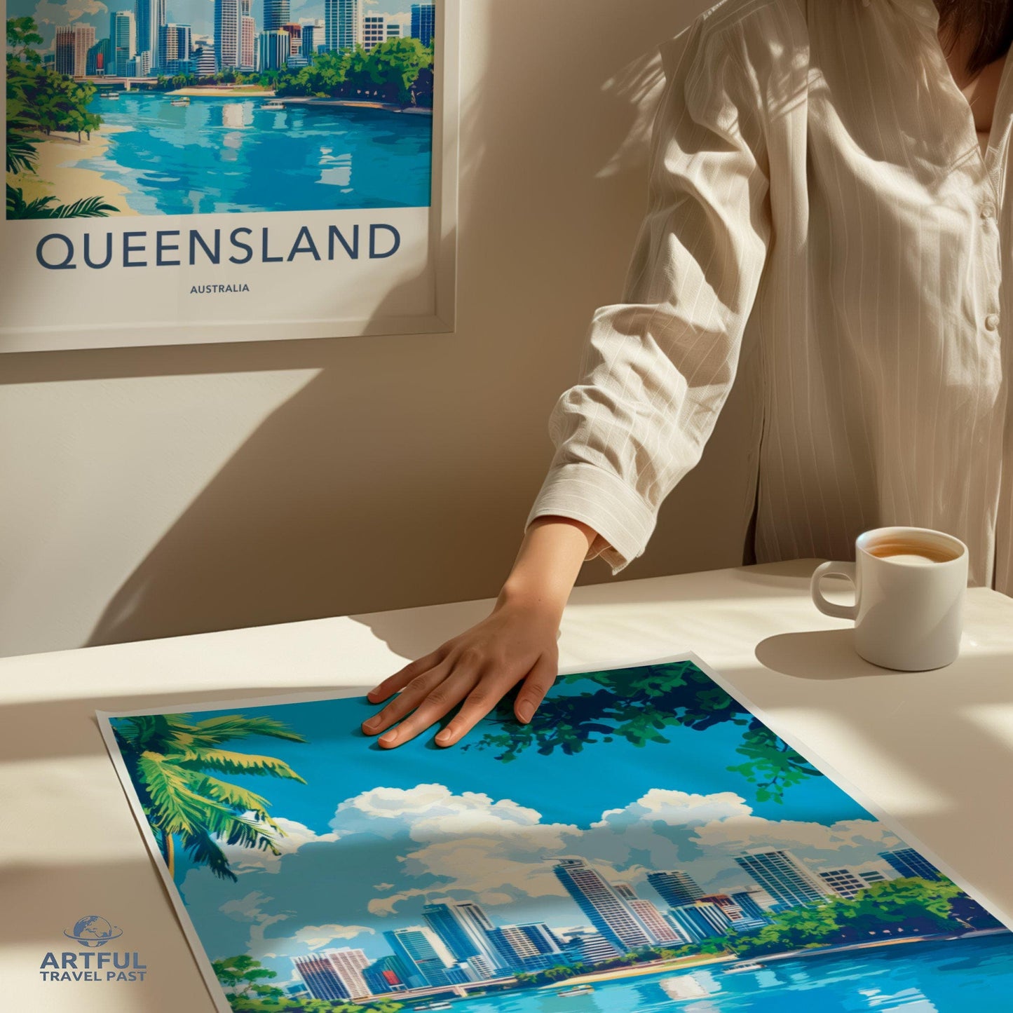 Queensland Poster | Australia Wall Art | Australia Decor