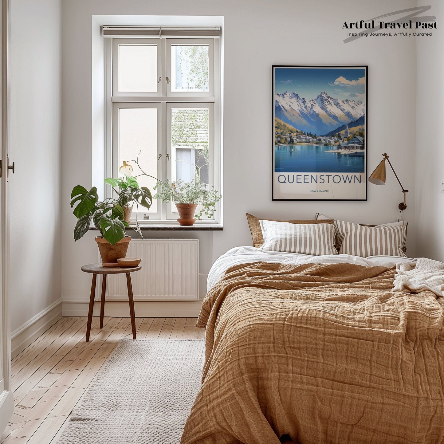 Queenstown Poster - New Zealand Wall Art