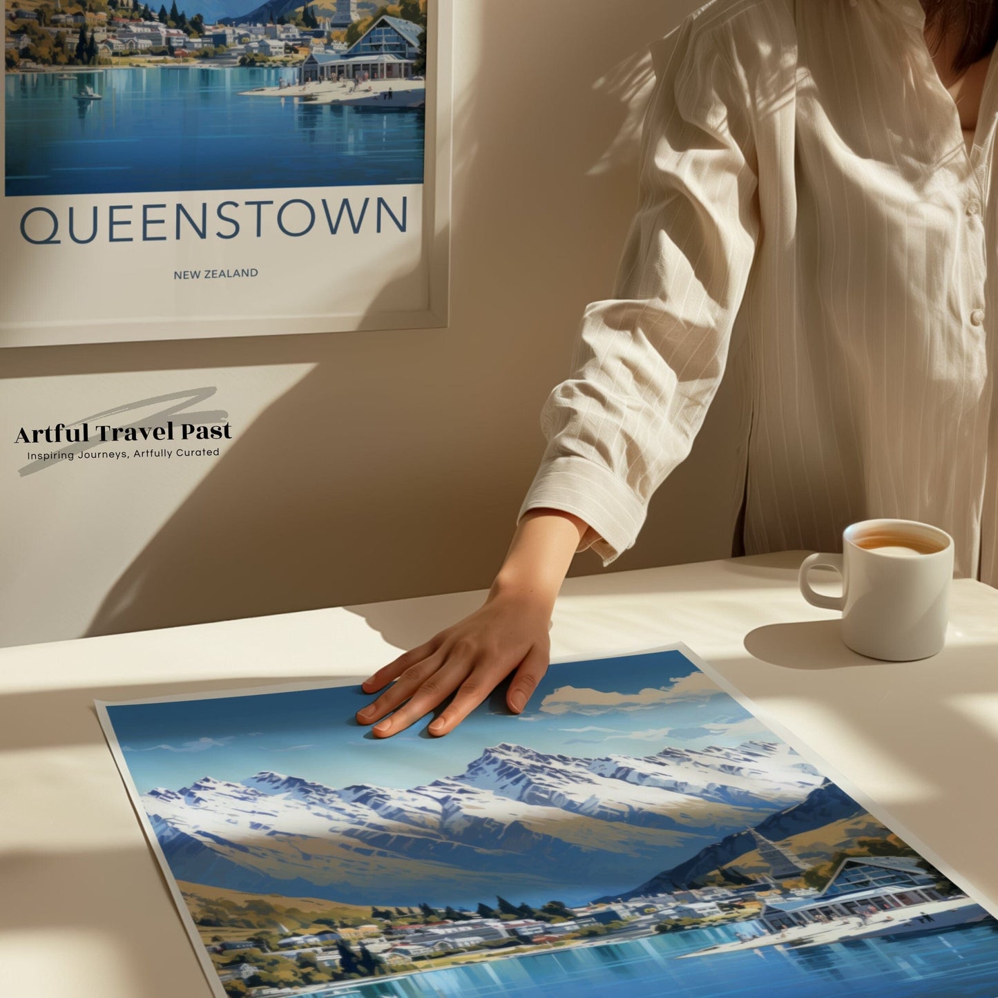 Queenstown Poster - New Zealand Wall Art
