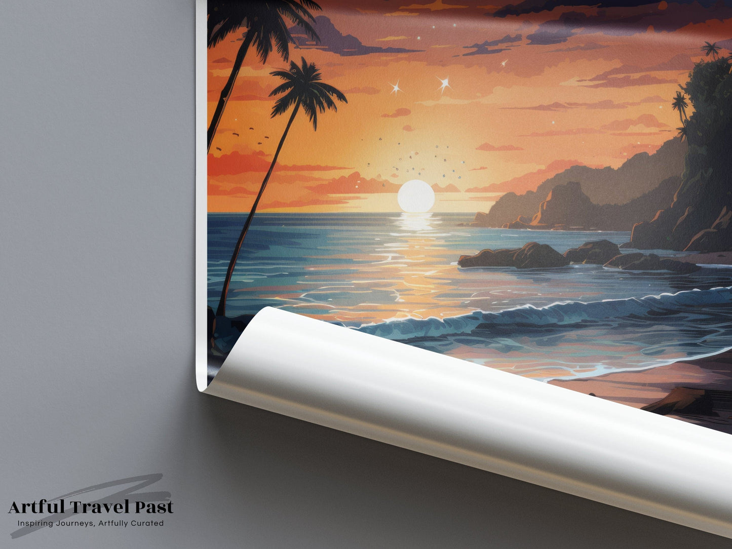 Quepos Poster | Costa Rica Wall Art