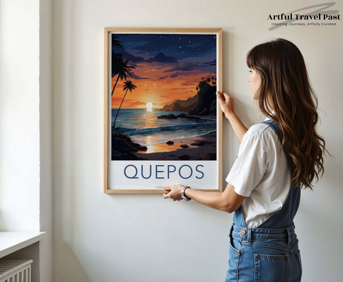 Quepos Poster | Costa Rica Wall Art