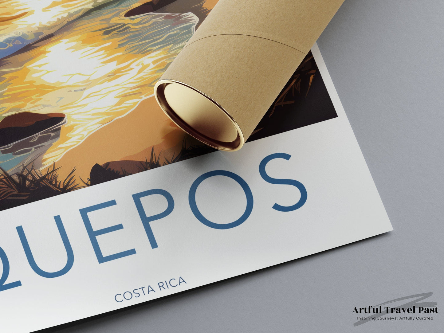 Quepos Poster - Costa Rica Wall Art