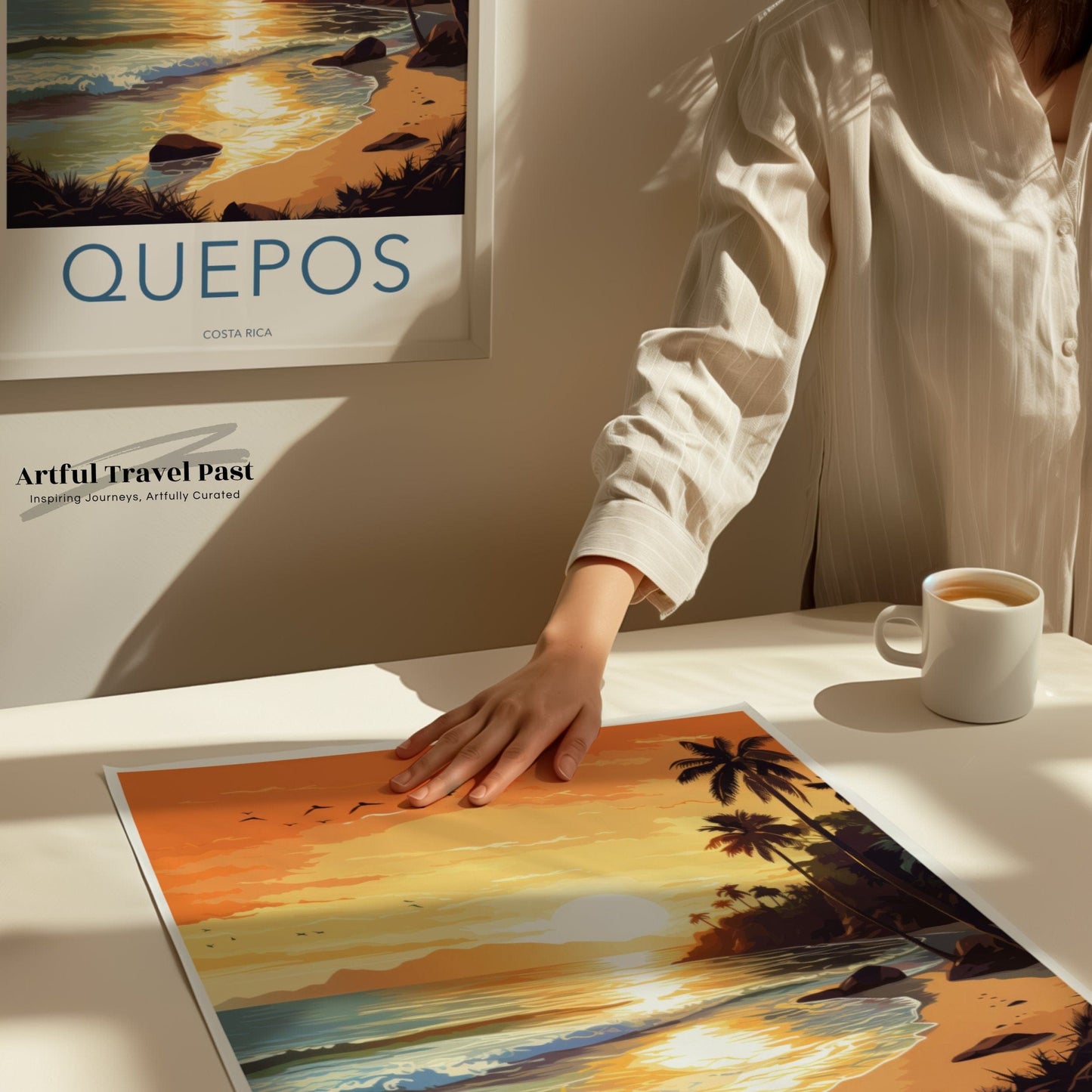 Quepos Poster - Costa Rica Wall Art