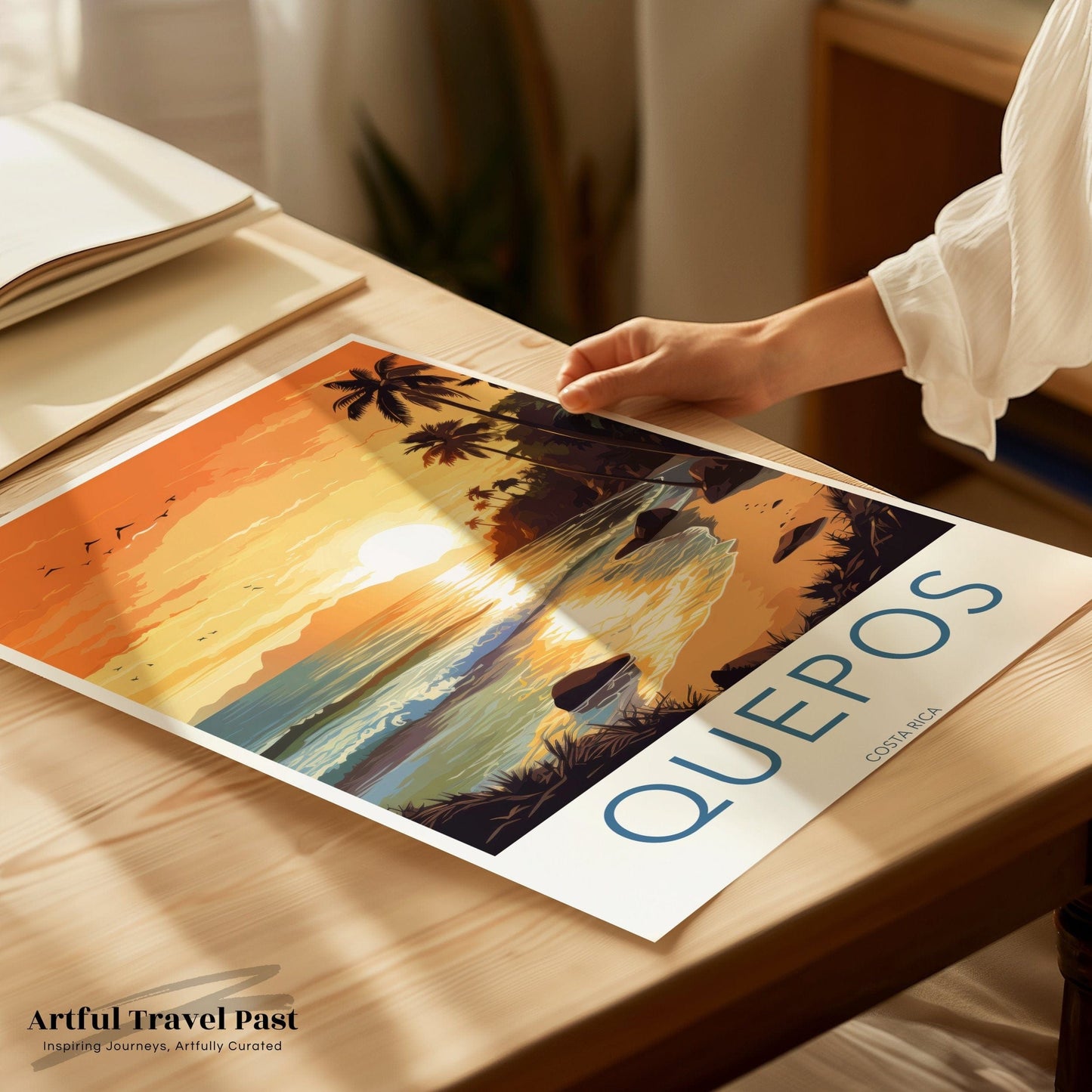 Quepos Poster - Costa Rica Wall Art