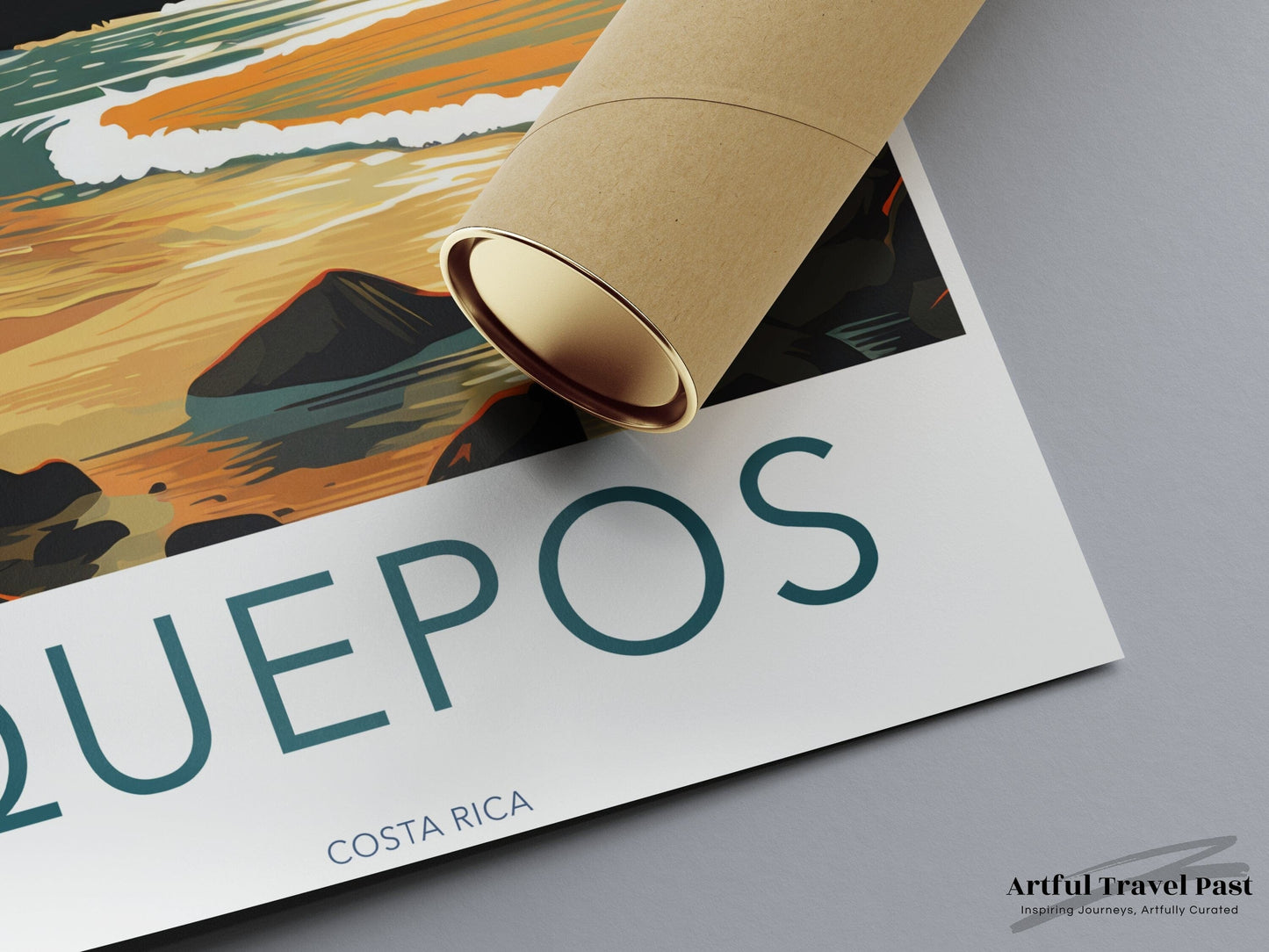Quepos Poster - Costa Rica Wall Art