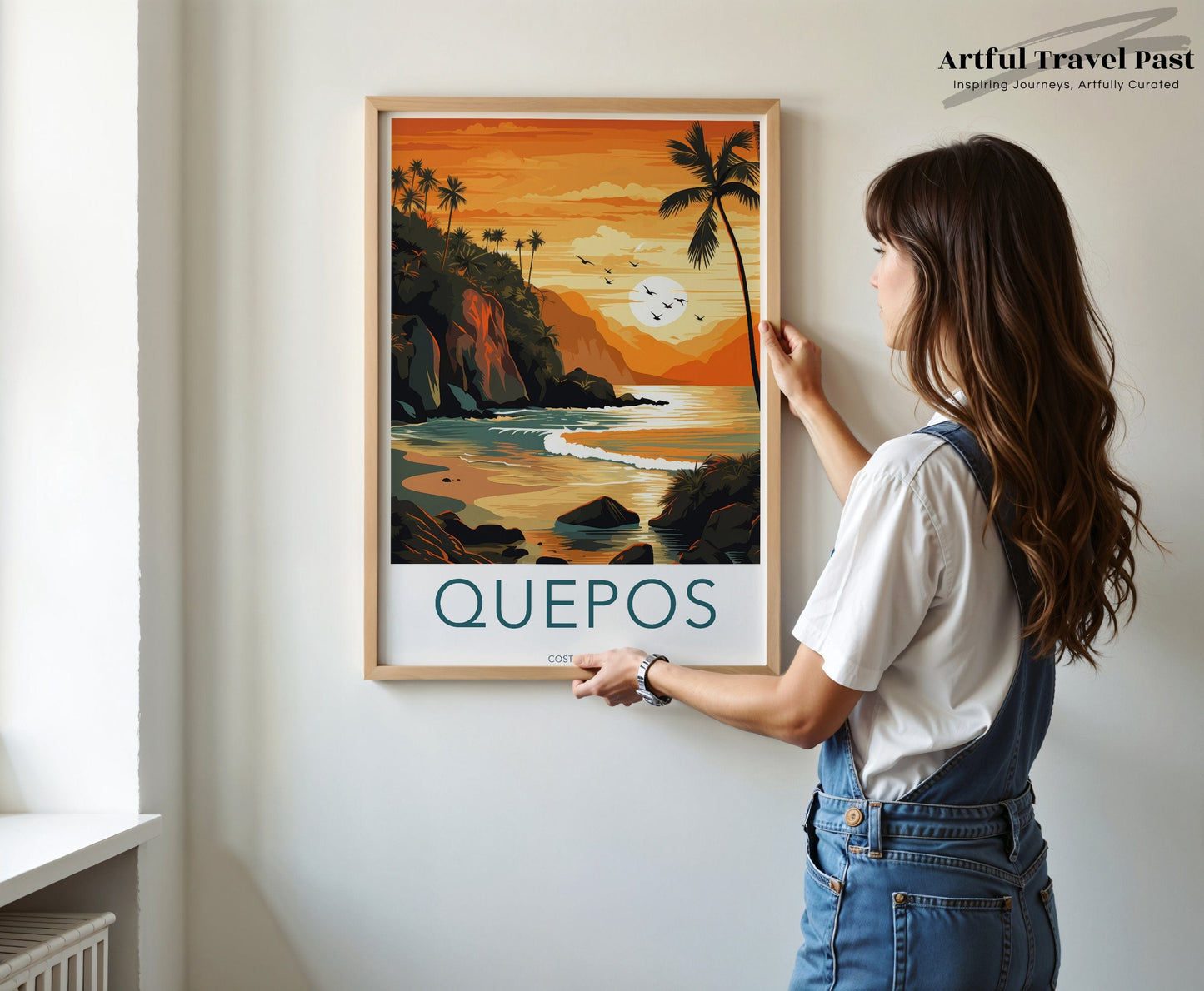 Quepos Poster - Costa Rica Wall Art