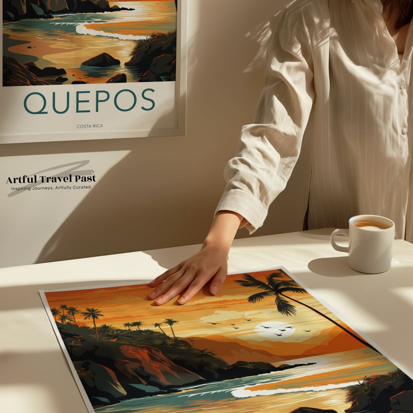 Quepos Poster - Costa Rica Wall Art