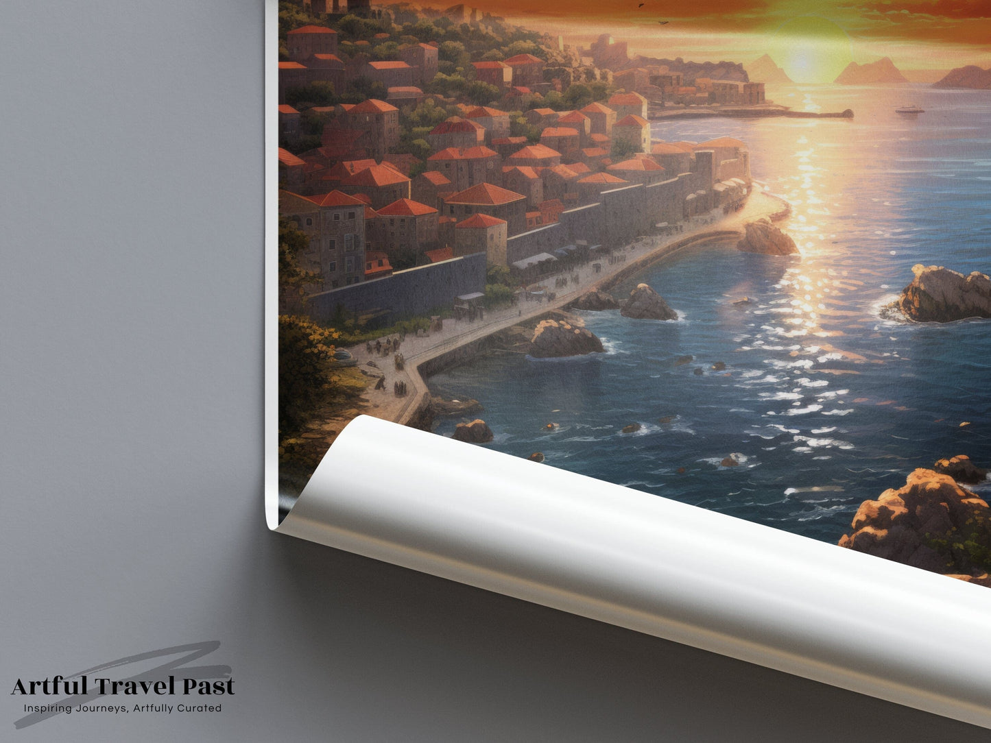 Ragusa Poster - Croatia Wall Art