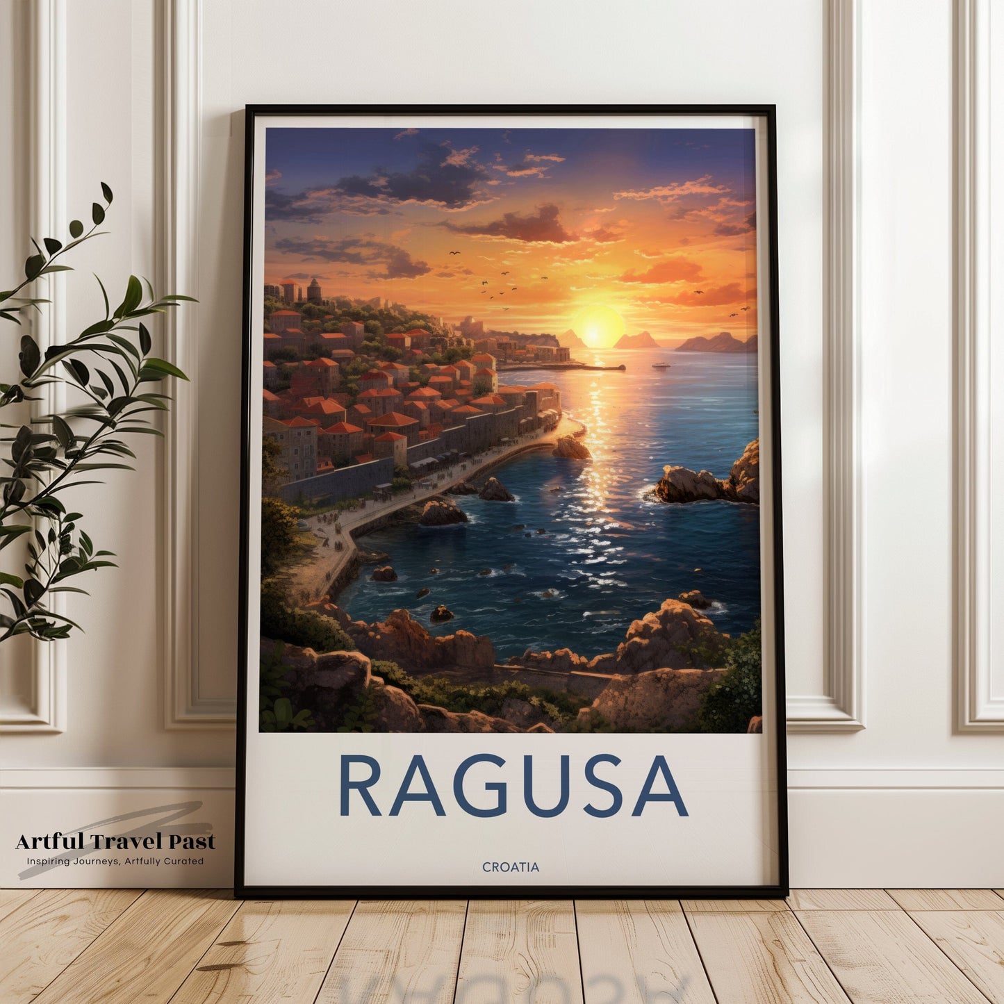 Ragusa Poster - Croatia Wall Art