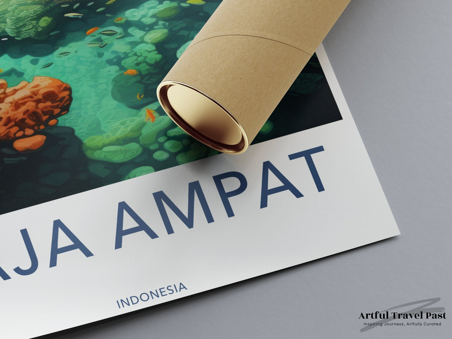 Raja Ampat Poster - Indonesia Wall Art