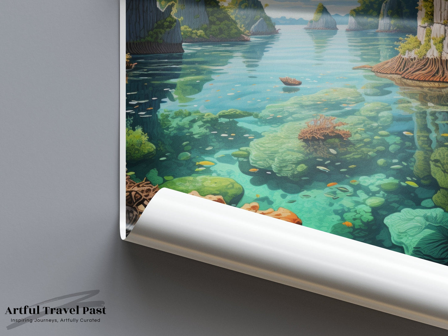 Raja Ampat Poster - Indonesia Wall Art
