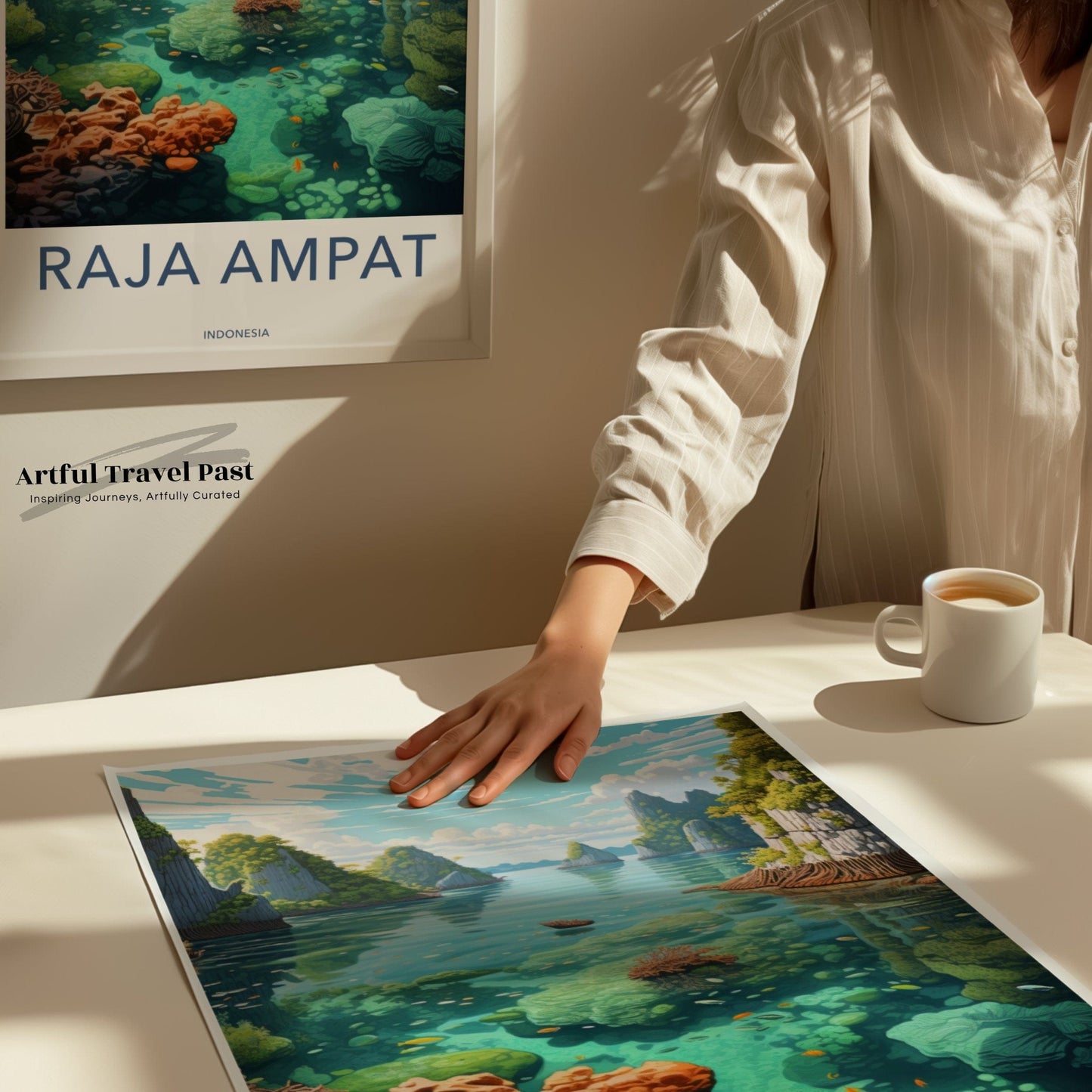 Raja Ampat Poster - Indonesia Wall Art