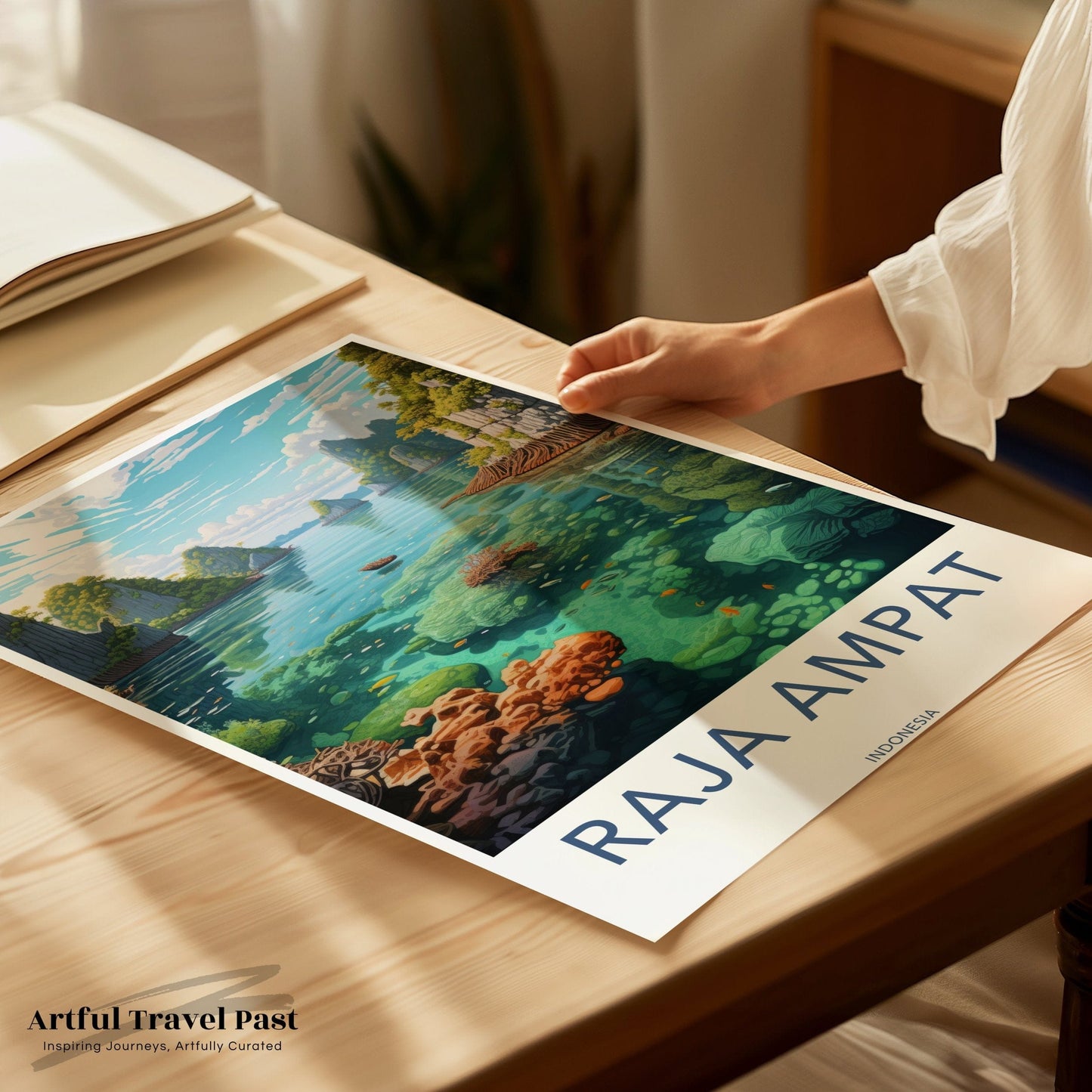 Raja Ampat Poster - Indonesia Wall Art