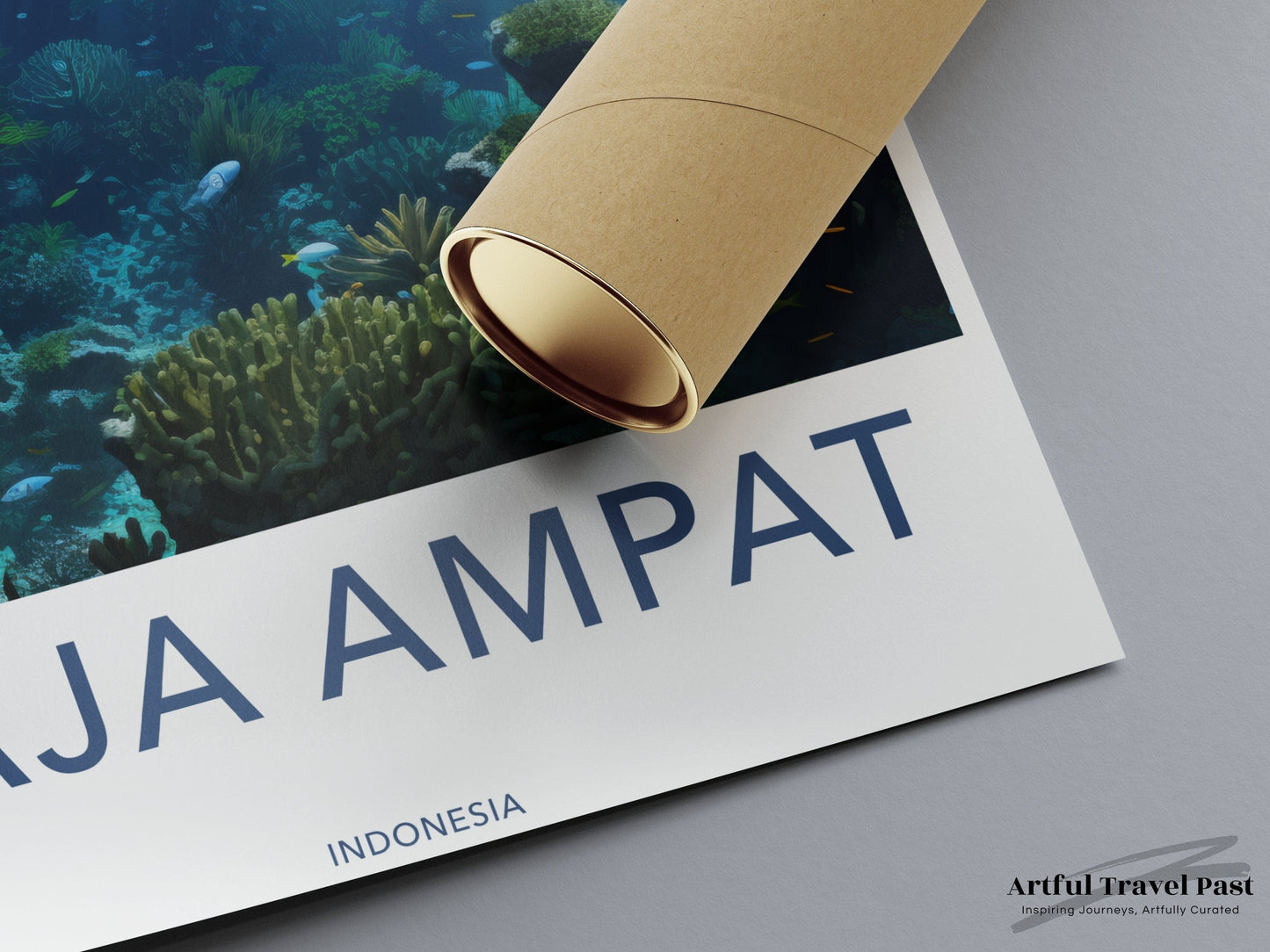 Raja Ampat Poster - Indonesia Wall Art