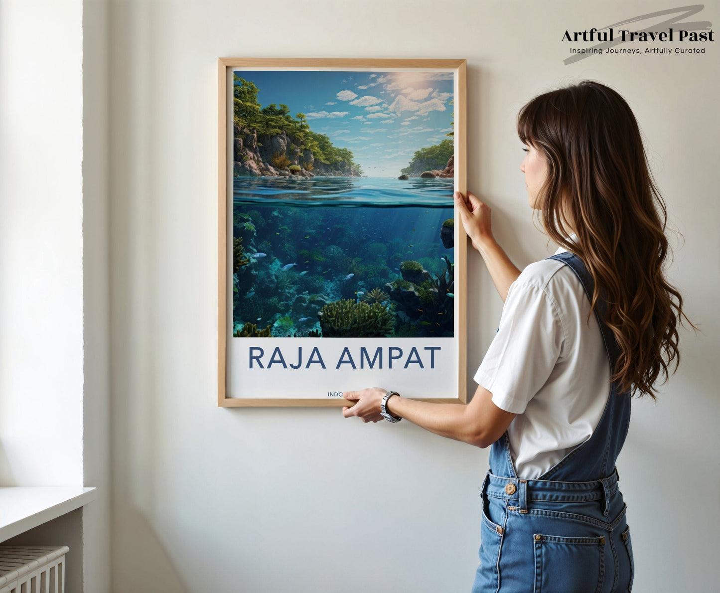 Raja Ampat Poster - Indonesia Wall Art