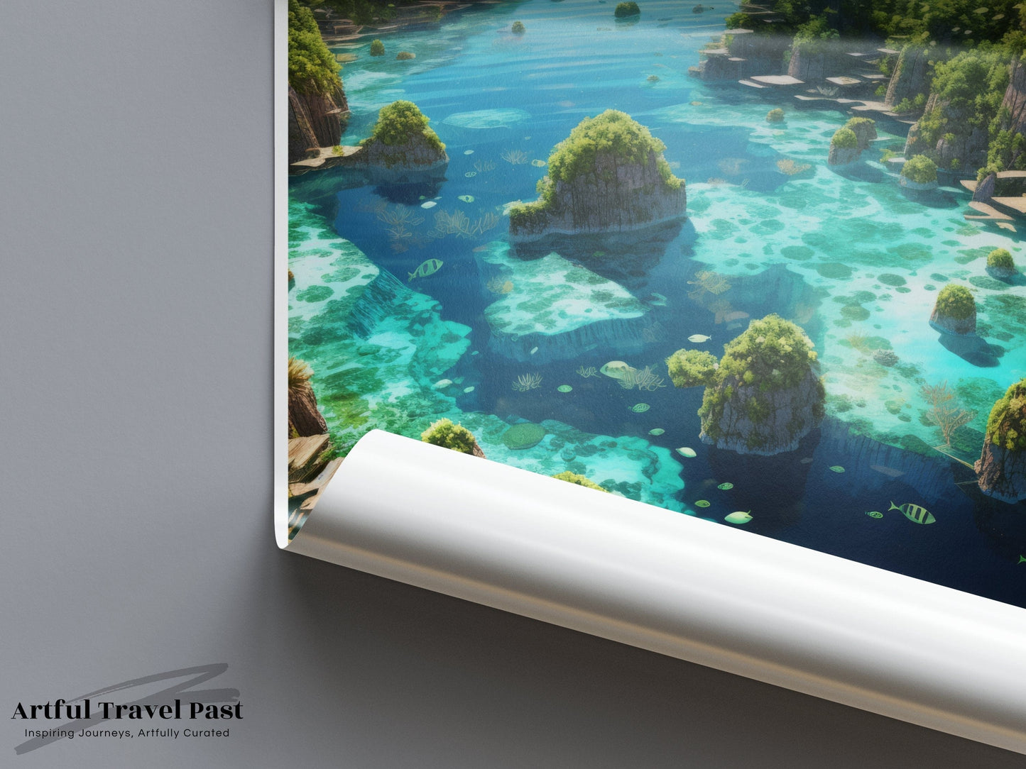 Raja Ampat Poster - Indonesia Wall Art
