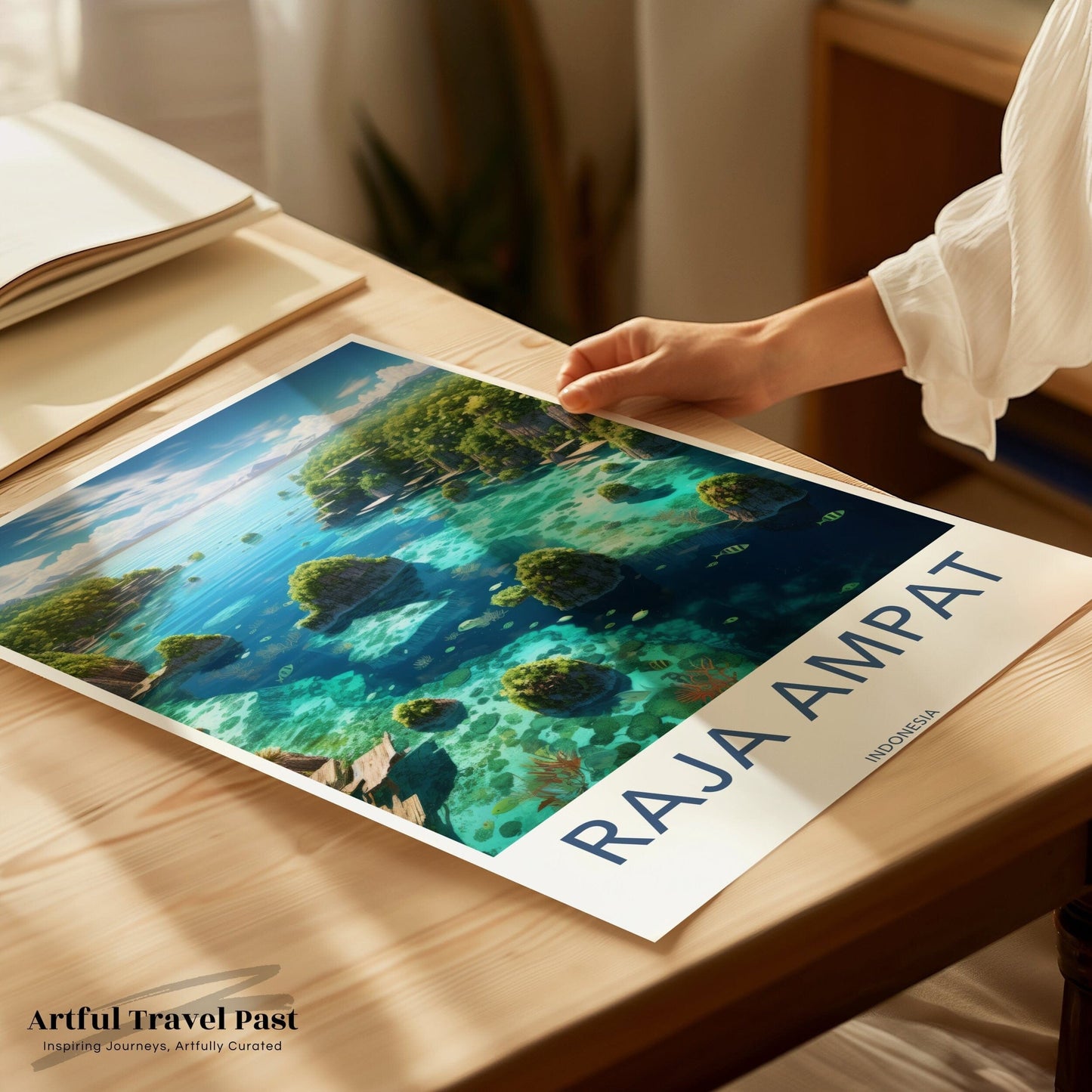 Raja Ampat Poster - Indonesia Wall Art