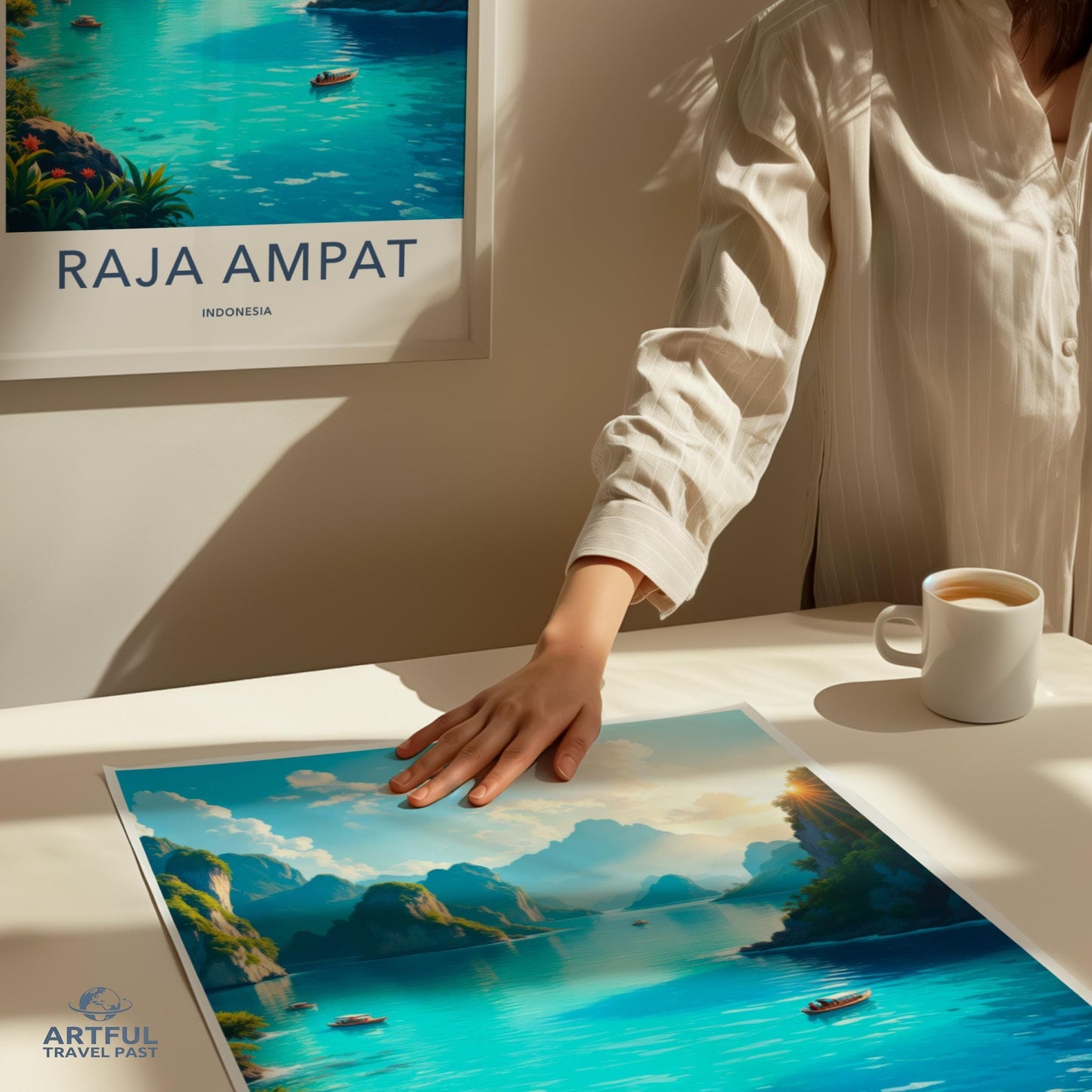 Raja Ampat Poster - Indonesia Wall Art