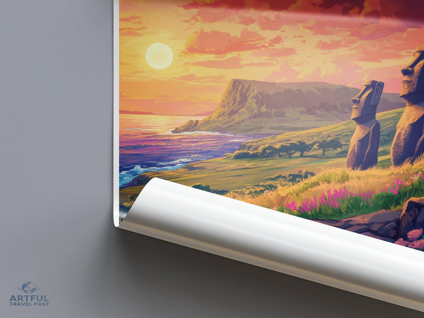 Rapa Nui Poster - Chile Wall Art