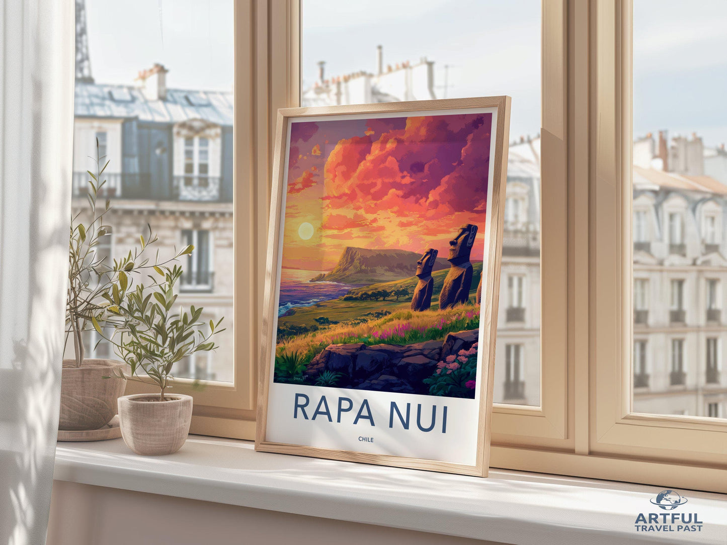 Rapa Nui Poster - Chile Wall Art