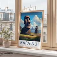 Rapa Nui Poster - Chile Wall Art