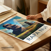 Rapa Nui Poster - Chile Wall Art
