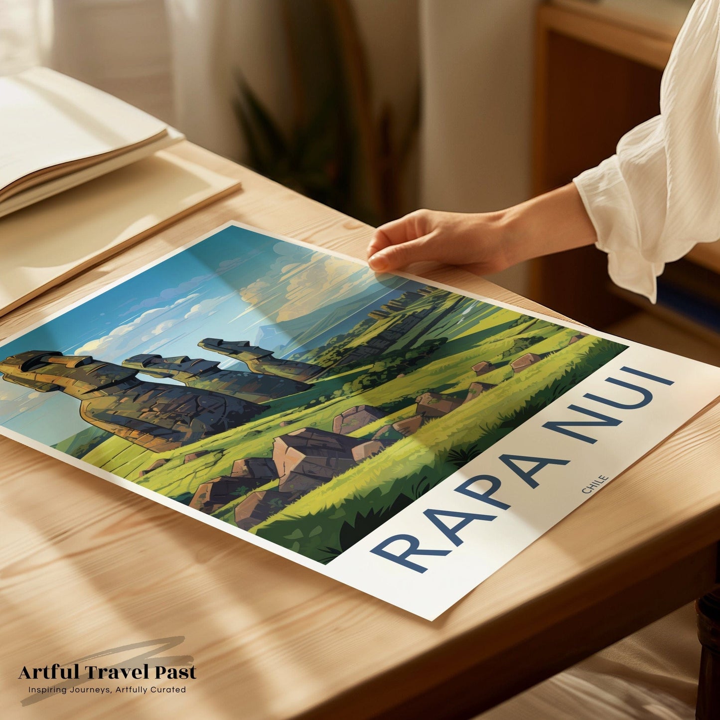 Rapa Nui Poster - Chile Wall Art