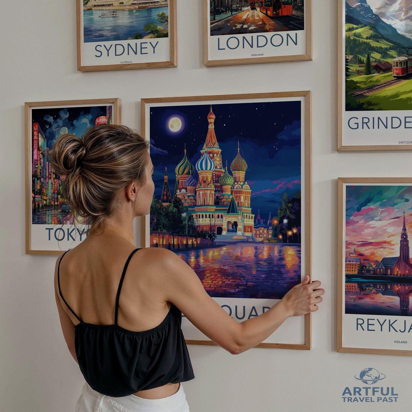 Red Square Moscow Poster - Russia Wall Art