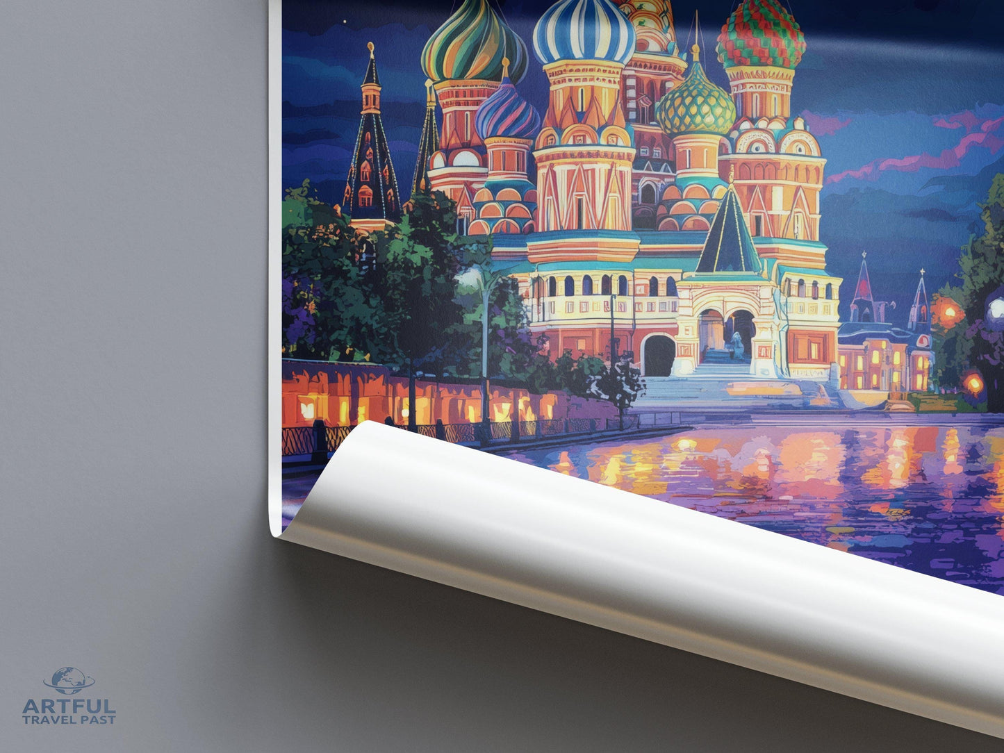 Red Square Moscow Poster - Russia Wall Art
