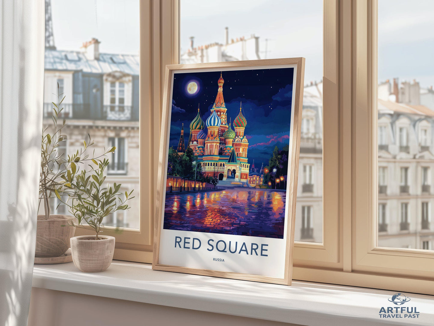 Red Square Moscow Poster - Russia Wall Art
