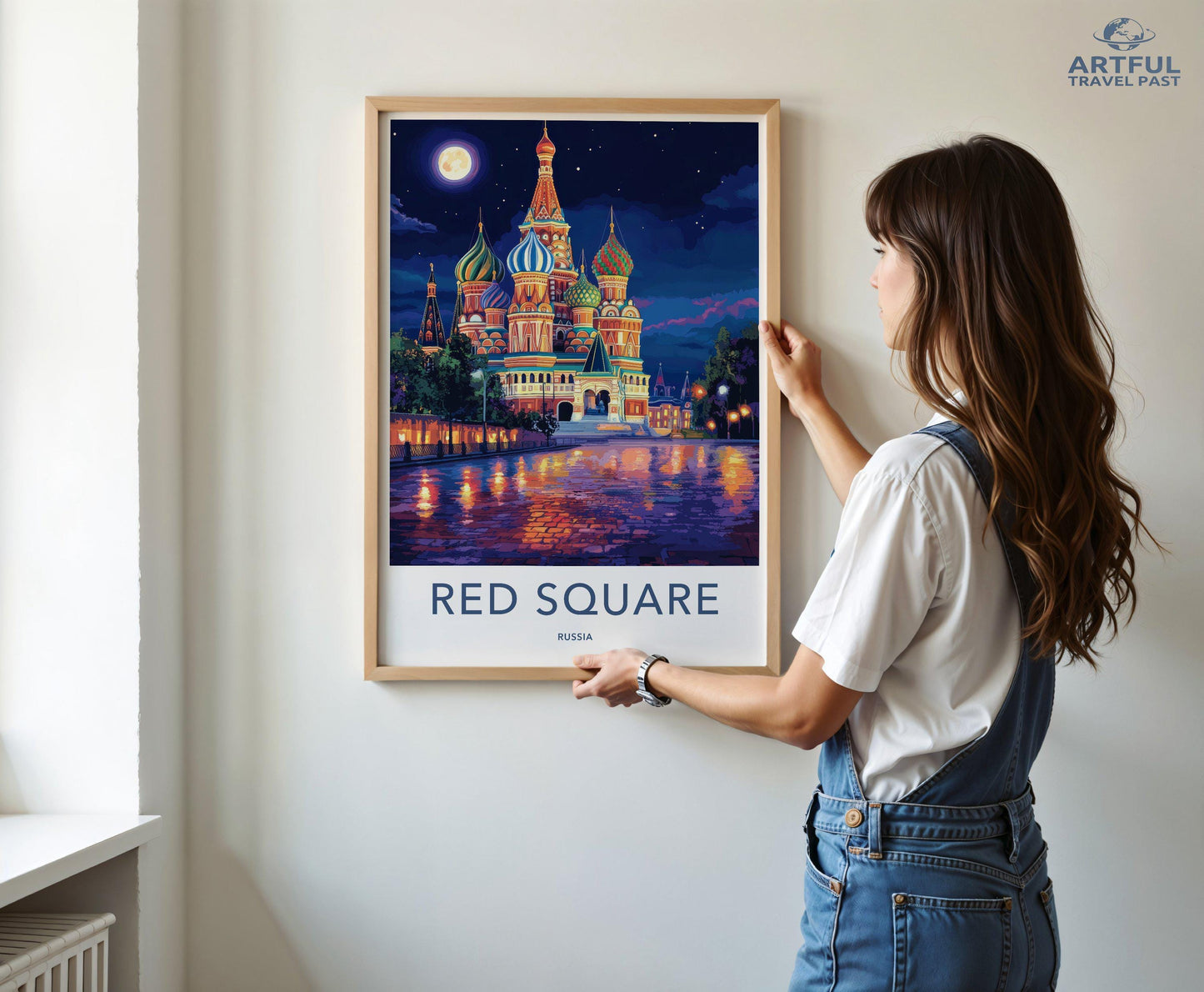 Red Square Moscow Poster - Russia Wall Art