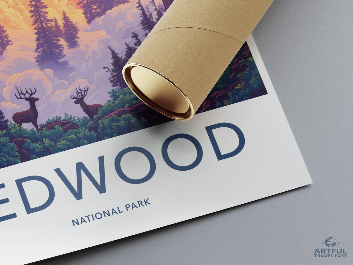 Redwood National Park Poster