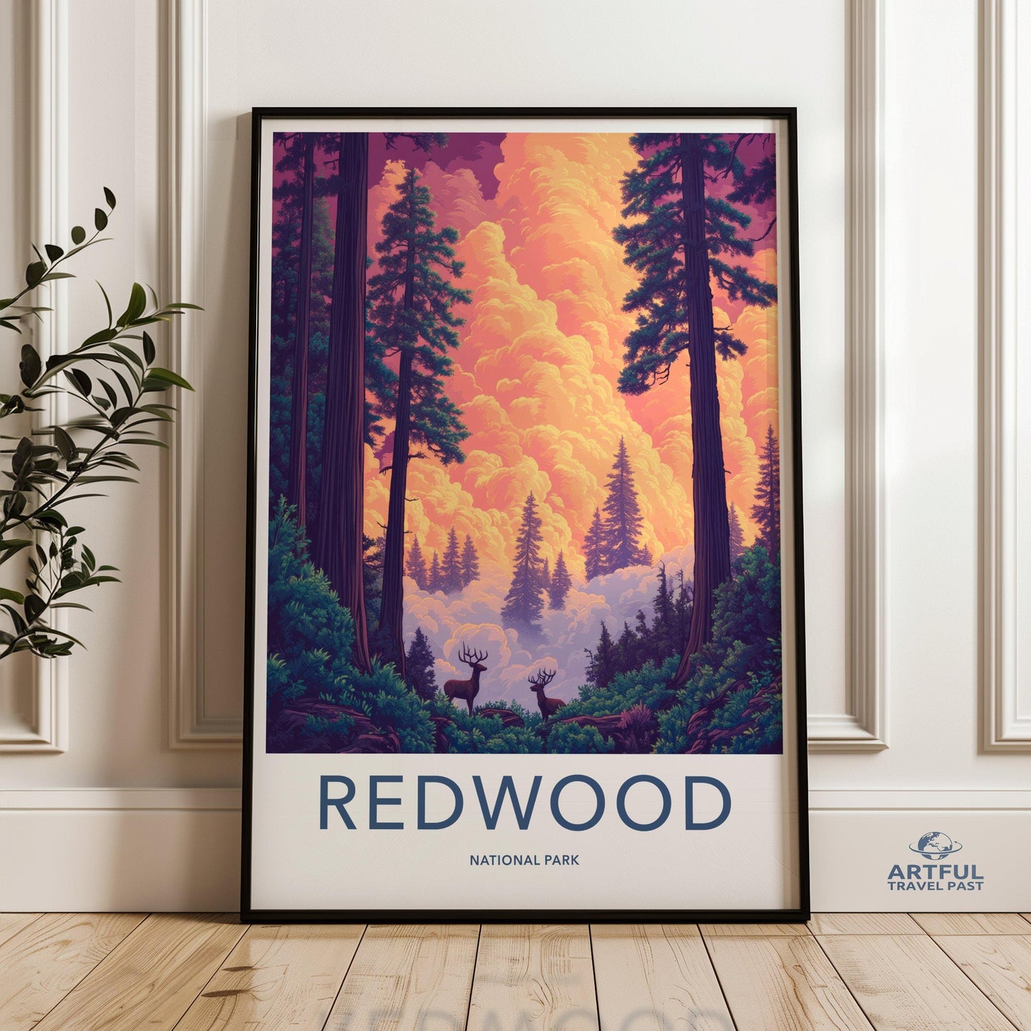 Redwood National Park Poster