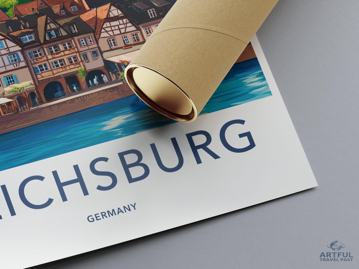 Reichsburg Castle Poster - Germany Wall Art