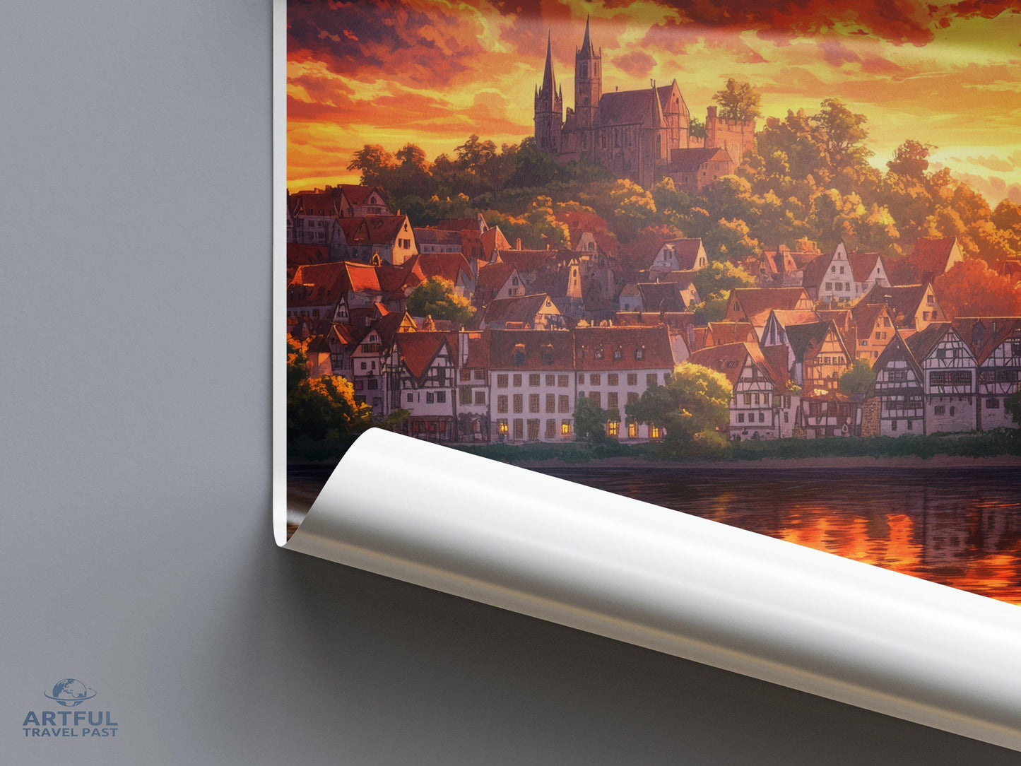 Reichsburg Poster - Germany Wall Art