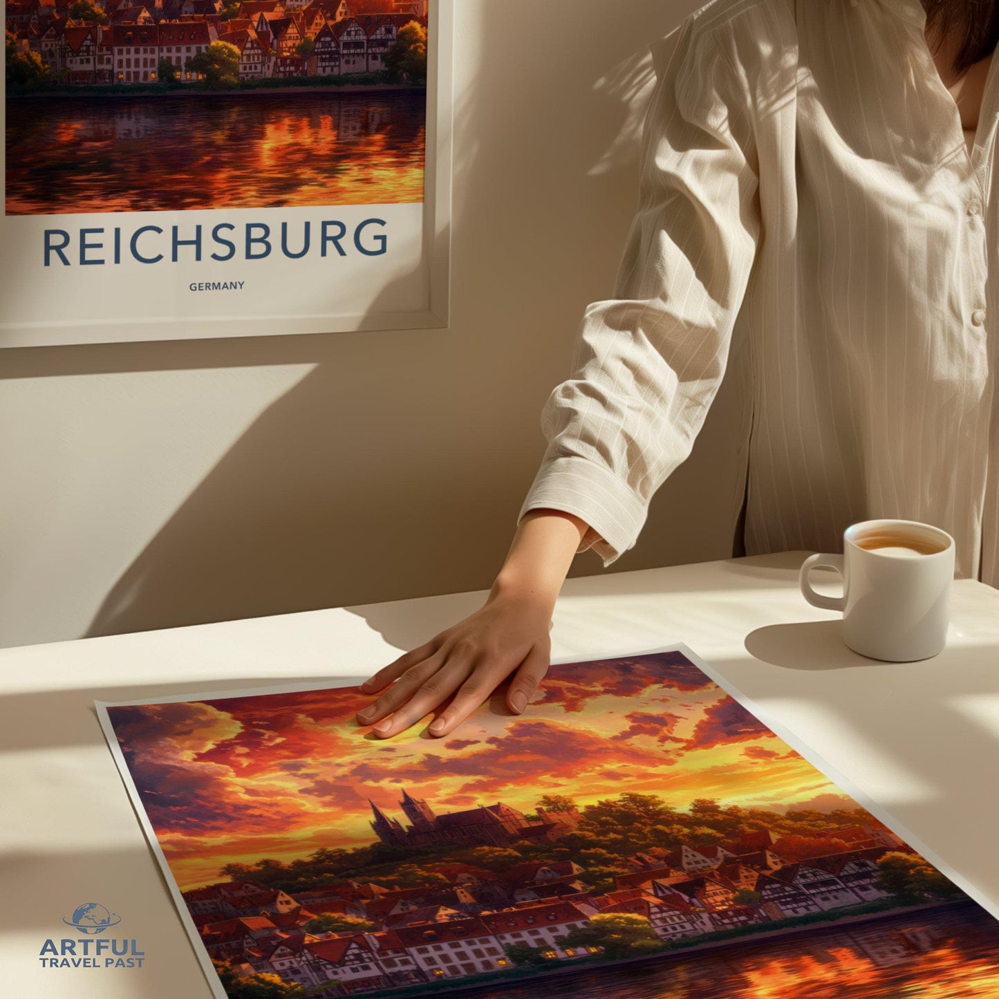 Reichsburg Poster - Germany Wall Art