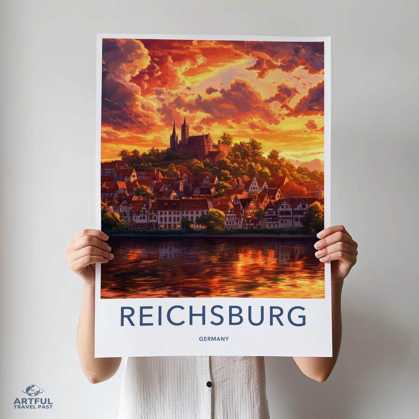 Reichsburg Poster - Germany Wall Art