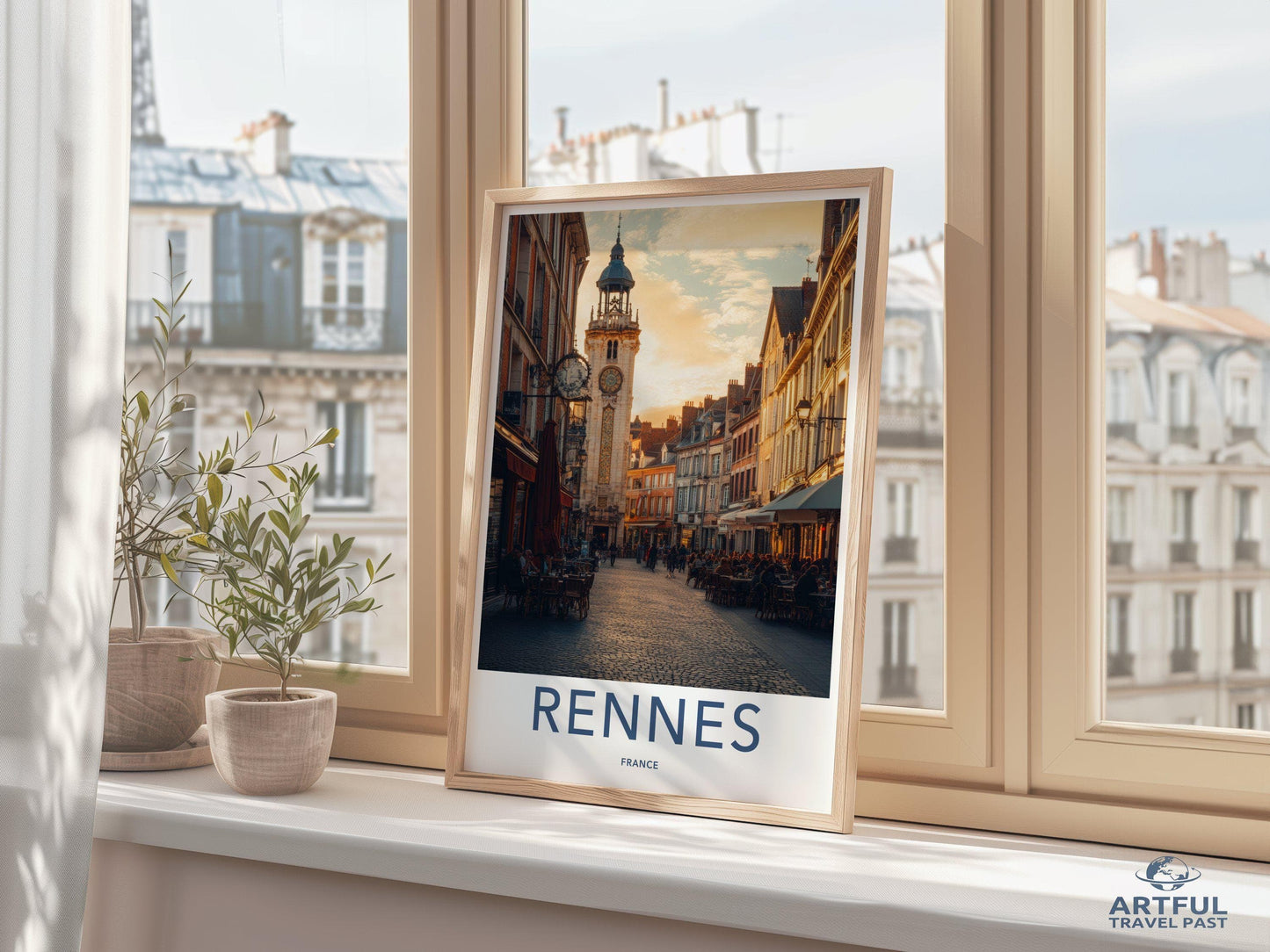 Rennes Poster - France Wall Art