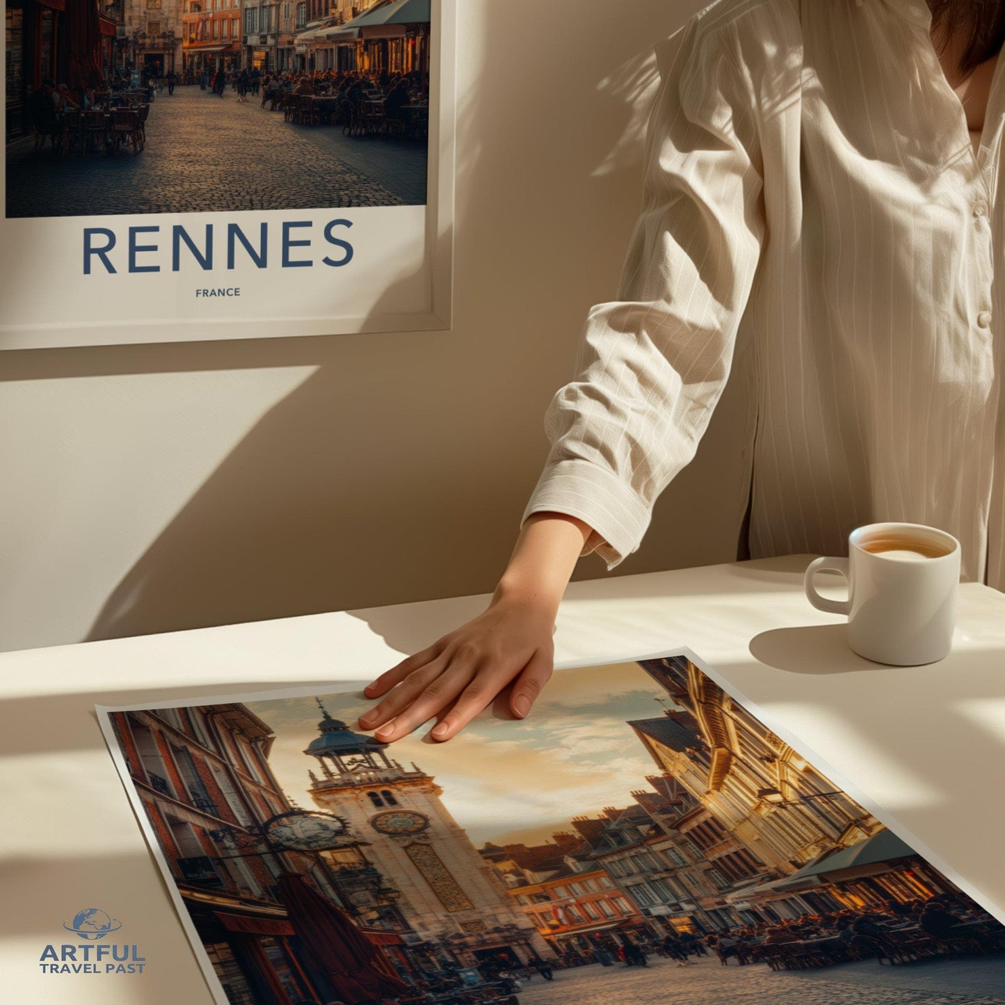 Rennes Poster - France Wall Art
