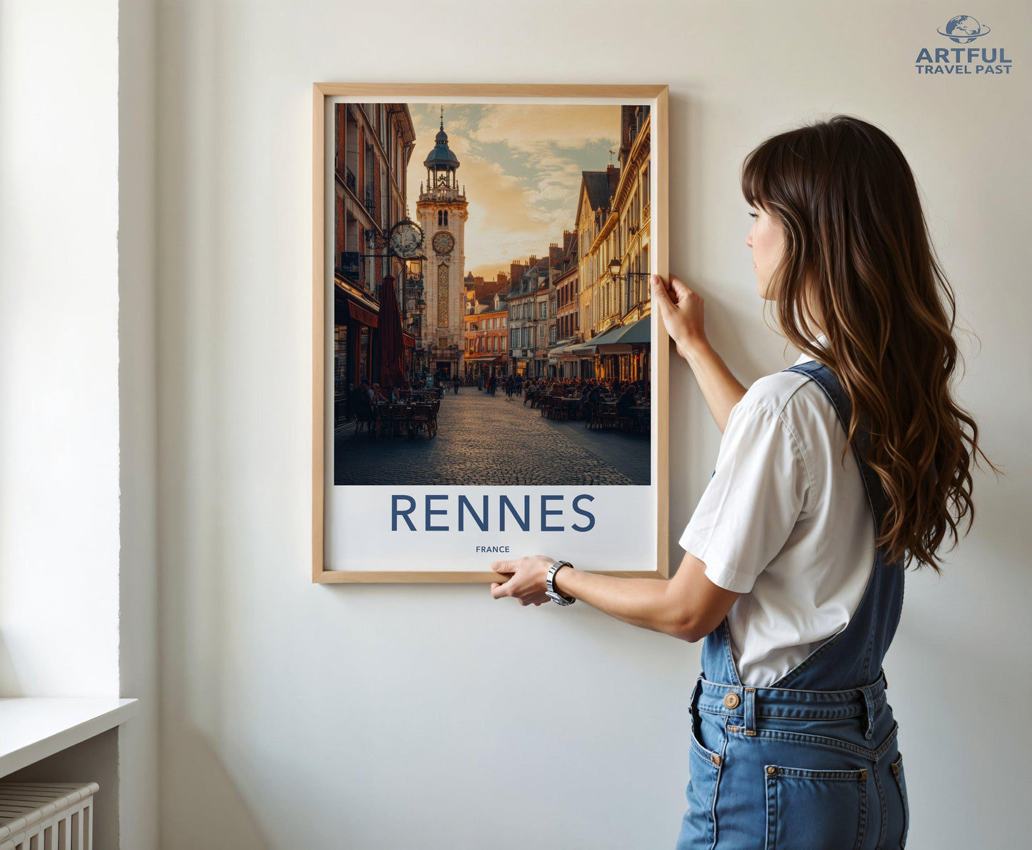 Rennes Poster - France Wall Art