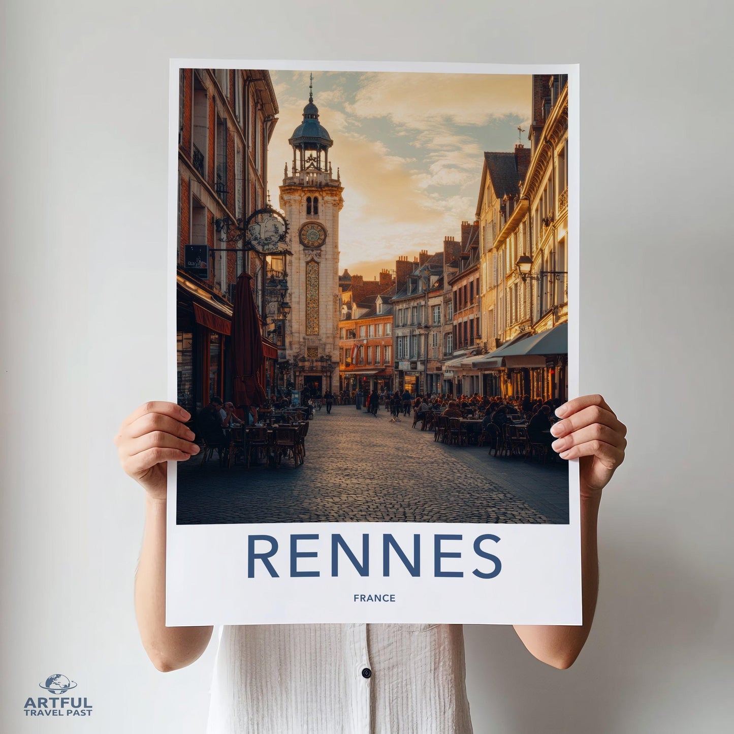 Rennes Poster - France Wall Art