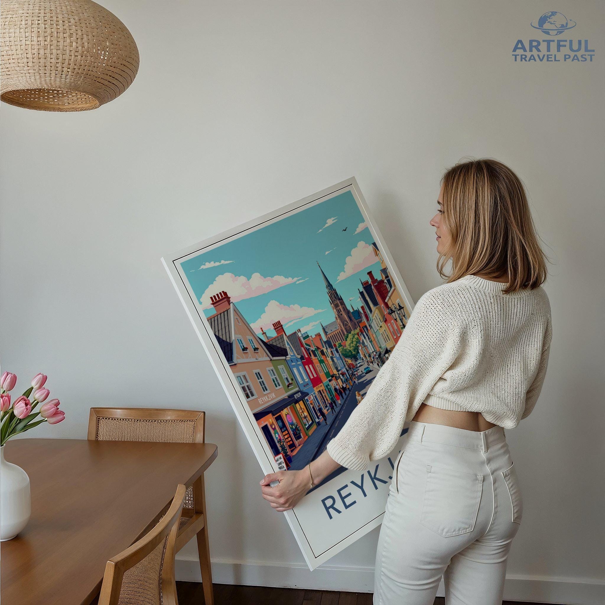 Reykjavik Poster - Iceland Wall Art