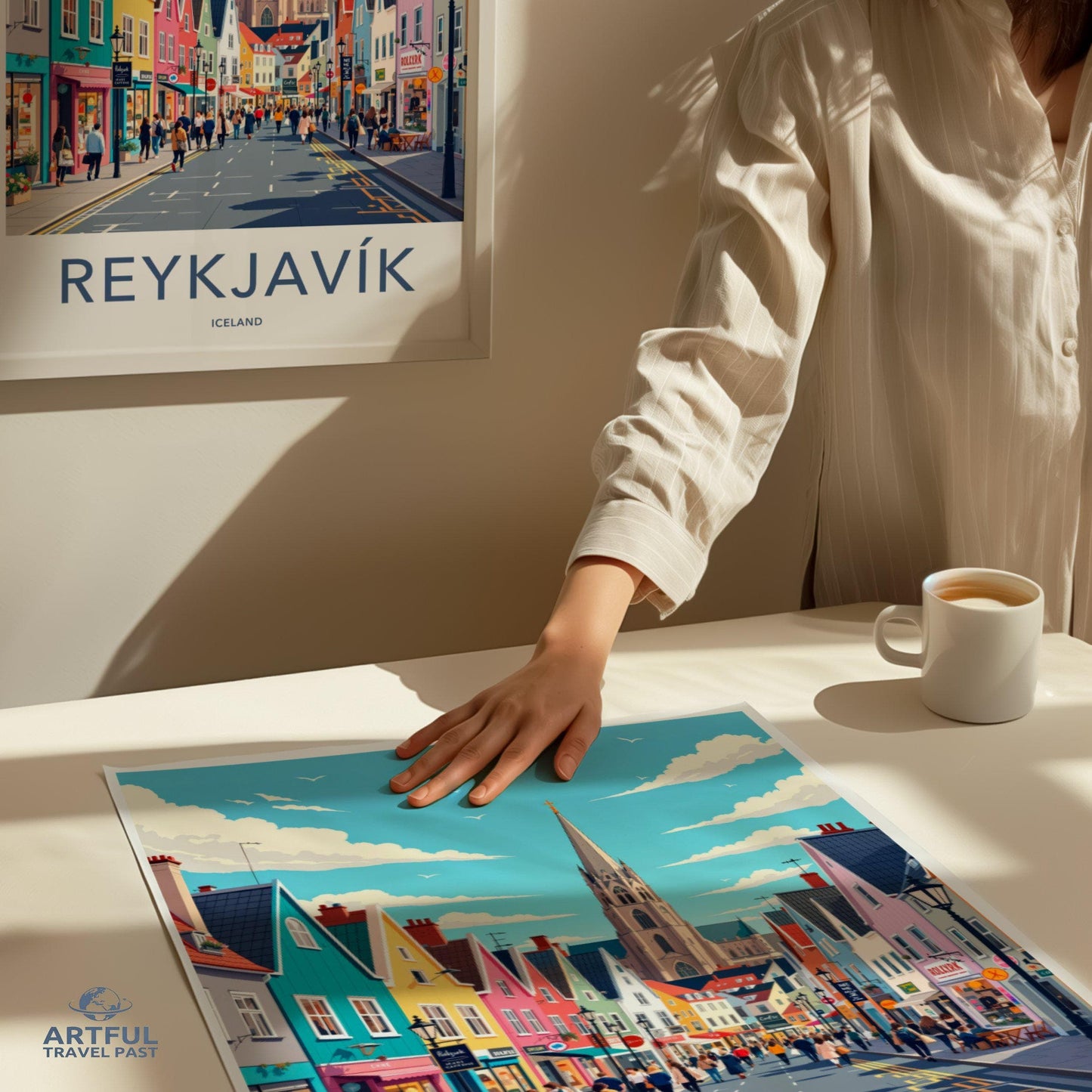 Reykjavik Poster - Iceland Wall Art