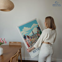 Reykjavik Poster - Iceland Wall Art