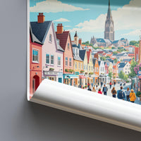 Reykjavik Poster - Iceland Wall Art