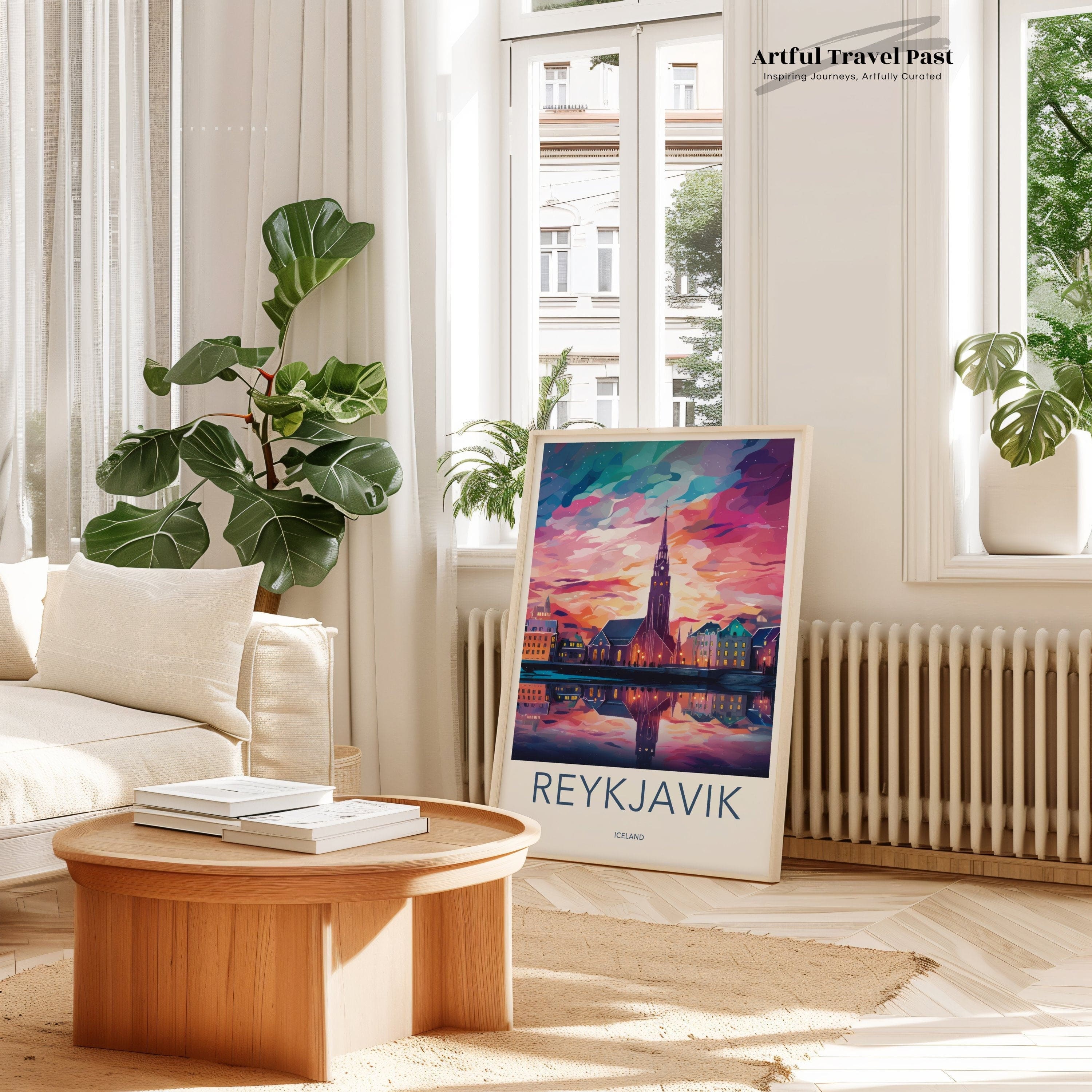 Reykjavik Poster - Iceland Wall Art