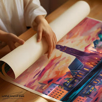 Reykjavik Poster - Iceland Wall Art