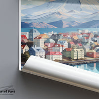Reykjavik Poster - Iceland Wall Art