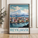 Reykjavik Poster - Iceland Wall Art