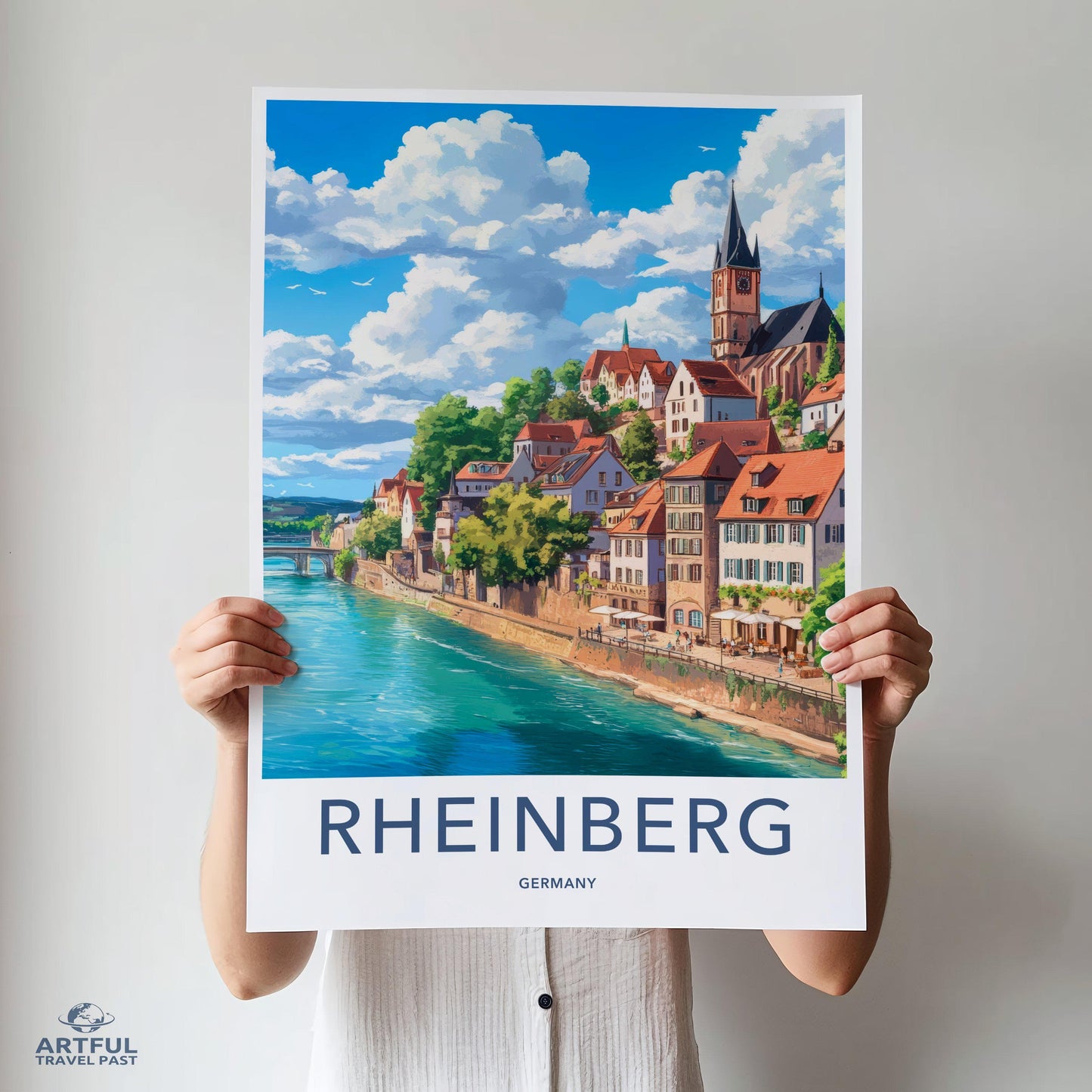 Rheinberg Poster - Germany Wall Art